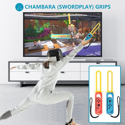 PSS Compatible with Nintendo Switch Sports Accessories Bundle, 10 in 1